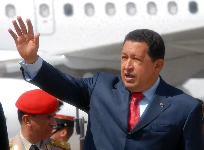 2002 försökte den venezuelanska borgarklassen avsätta president Hugo Chávez i en kupp. Foto: