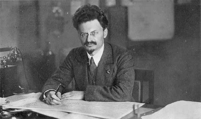 Leo Trotskij 1918. Foto: Public domain.