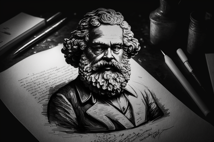 Karl Marx. Bild: Revolution