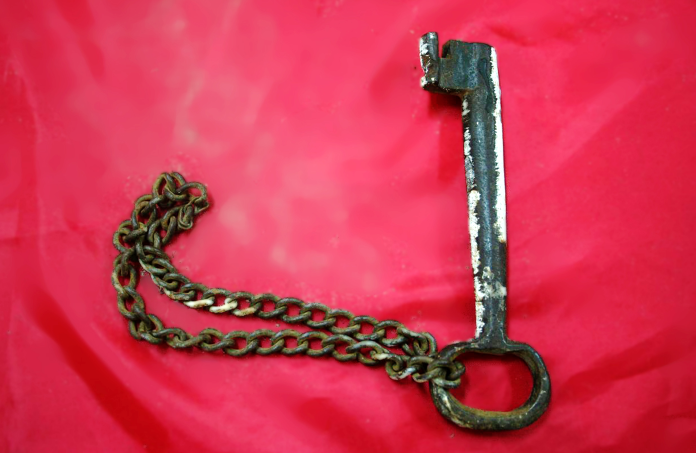 Den palestinska nyckeln är en symbol för de hem som förlorades under Nakba. Foto: Magne Hagesaeter / Flickr