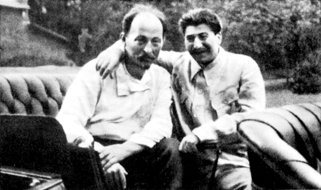 Dzerzhinsky
och Stalin, juni 1924.