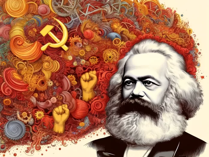 Karl Marx. Källa: DALL-E