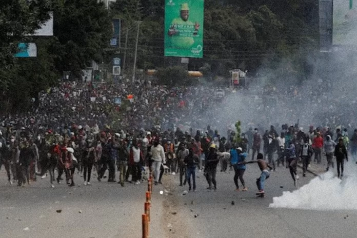 Protesterna i Kenya