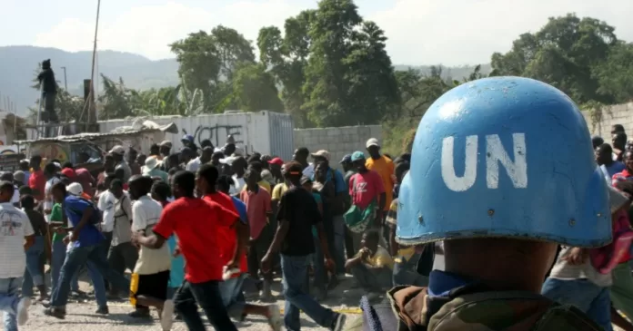 Foto: En FN-polis i Haiti. Kredit: U.S. Marine Corps/Rawpixel