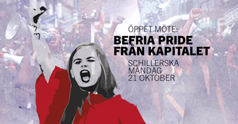 Öppet möte: Befria pride från kapitalet!