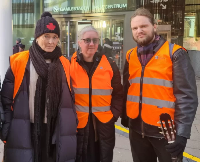 Lärare protesterar