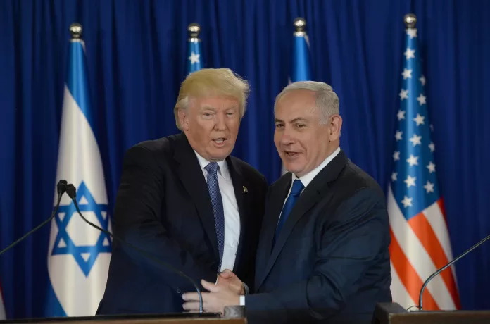 Trump och Netanyahu