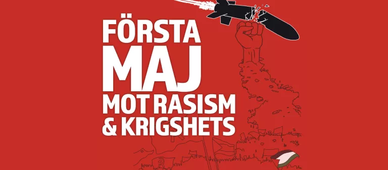 Första maj mot rasism och krigshets