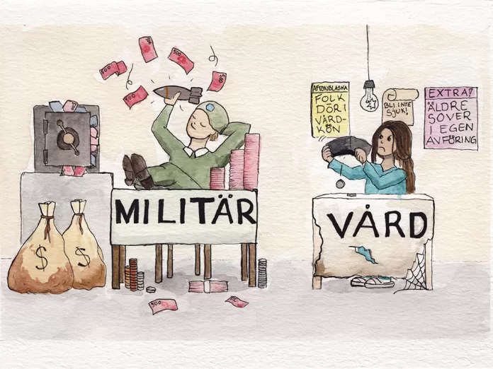 Militären sjukvård nedskärningar