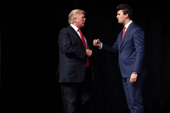 Charlie Kirk och Trump