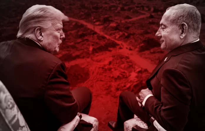 Trump och Netanyahu fredsavtal