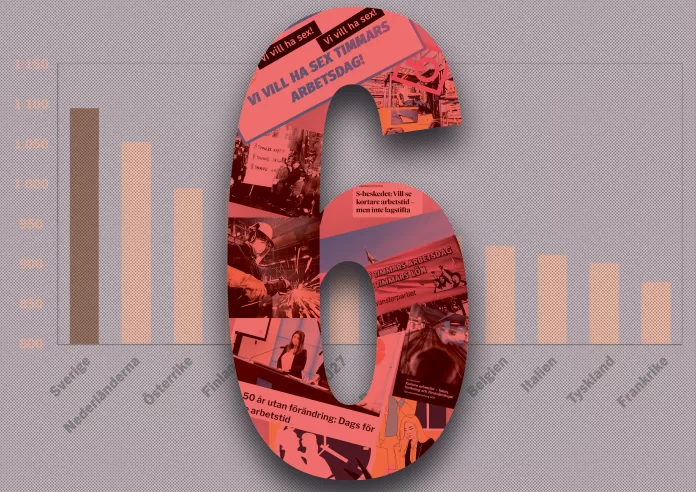 Sex timmars arbetsdag