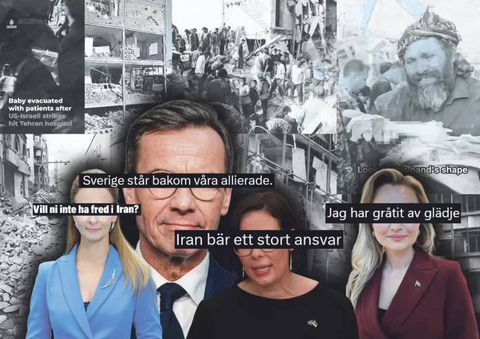 Svenska politiker stöttar kriget i Iran