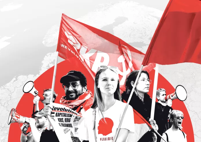 Första maj. Affisch. Svenska perspektiv. Kamp