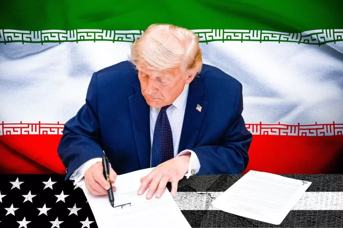 Trump skriver på Iran-avtal