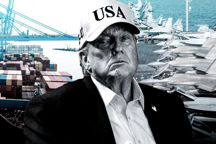 Trump flygplan Hamn