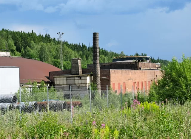 bruk fabrik industri Bruket i Lesjöfors