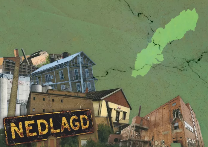 Landsbygden Bruksort Land Stad Nedlagd Nerläggning