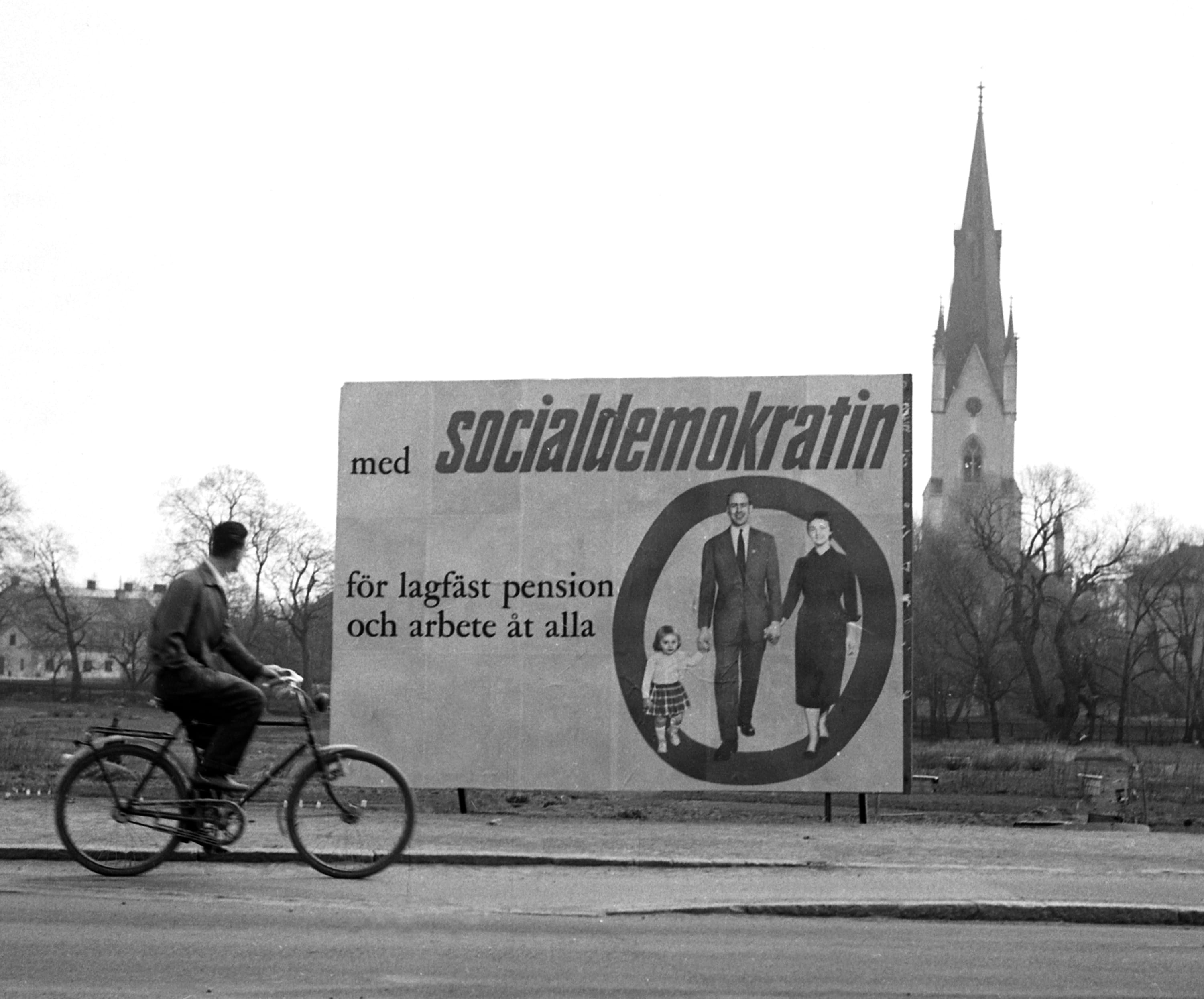 Socialdemokraterna valaffisch